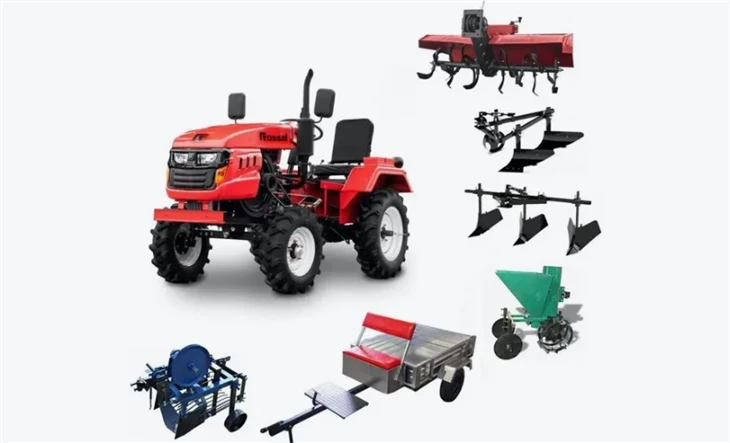 Mini trattore agricolo da 15 CV