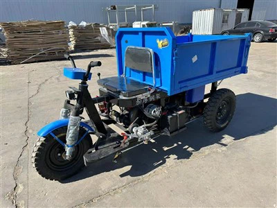 Triciclo con motore diesel da 12 CV
